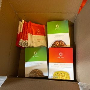 COPY - Optavia Lot of 28 Foods Dates in pictures.  soup, pasta,…